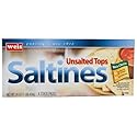 Weis Quality, Cracker Unsalted Saltines, 16 Ounce