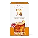 Amazon Grocery, Peach Tea Drink Mix, 10 packets, 0.7 Oz