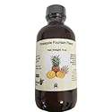 OliveNation Pineapple Flavor Fountain - 8 ounces - Kosher labeled - Gluten, Sugar, Calorie and Alcohol Free - Perfect for smoothies, icecream, shakes