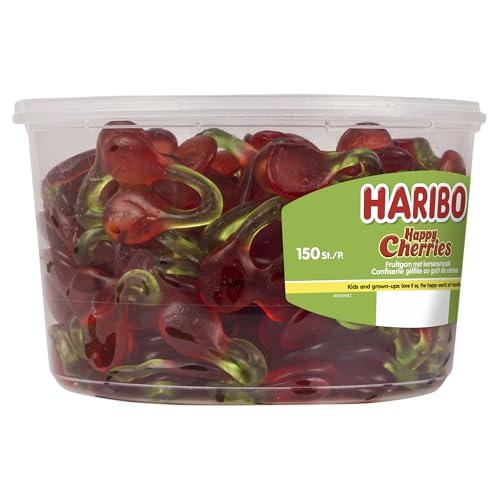 Haribo Happy Cherries, 1er Pack (1 x 1.2 kg)
