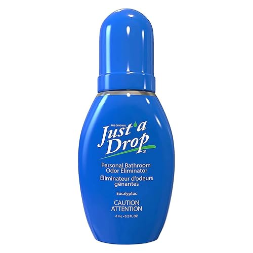 Prelam Just a Drop Odor Eliminator - Before You Go Toilet Freshener - Deodorizer Odor Eliminator - Toilet Bowl Freshener - Eucalyptus - 0.2 oz