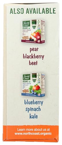 North Organic Apple Sauce Fruit + Veggie (2-Boxes)