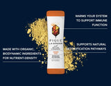 Pique La Ginger - Supports Healthy Immunity, the Natural Inflammatory Response, and Natural Detox Pathways - 28ct Single Serve Sticks (Pack of 1)
