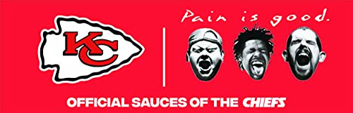 Pain is Good - Harissa Hot Sauce - 7oz Bottle - Made in USA - All Natural Ingredients, Non-GMO, Gluten-Free, Sugar-Free, Vegetarian, Keto - Pack of 1