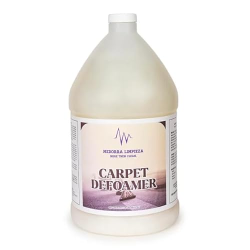 Medorra Carpet Defoamer, Anti-Foam Solution for Carpet Extractors & Cleaning Machines, 1 Gallon (4/Case)