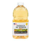 Indian Summer 100% Apple Juice, 64 Fluid Ounce (Pack of 8)