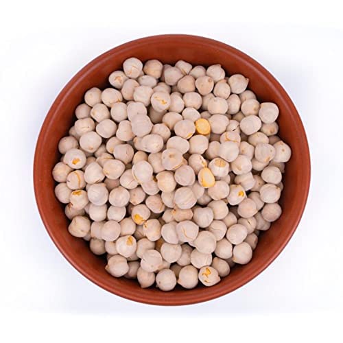 NY Spice Shop White Roasted Chickpeas - 1 Pound Crispy Crunchy Dried Chickpeas Roasted - Bulk Healthy Snacks