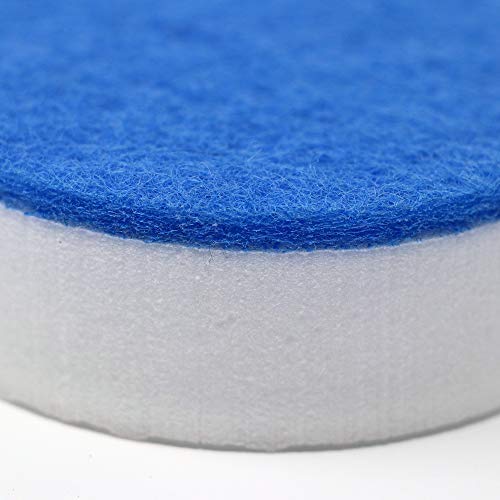 RotoEraser Refill Pack of 12 | Drill Powered Magic Cleaning Eraser Sponges | High Density Melamine Pads & Drill Attachment for Bathroom, Magic Marker