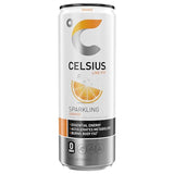 CELSIUS Sparkling Orange, Functional Essential Energy Drink, 12 Fl Oz