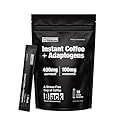 Strong Coffee Co. Instant Black Coffee | Premium Organic Coffee with Nootropics & Adaptogens, NeuroFactor®, L-Theanine, Ashwagandha, Reishi & MCT Oil