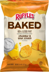 Baked Oven Baked Ruffles Cheddar Sour Cream, 6.25 Ounce