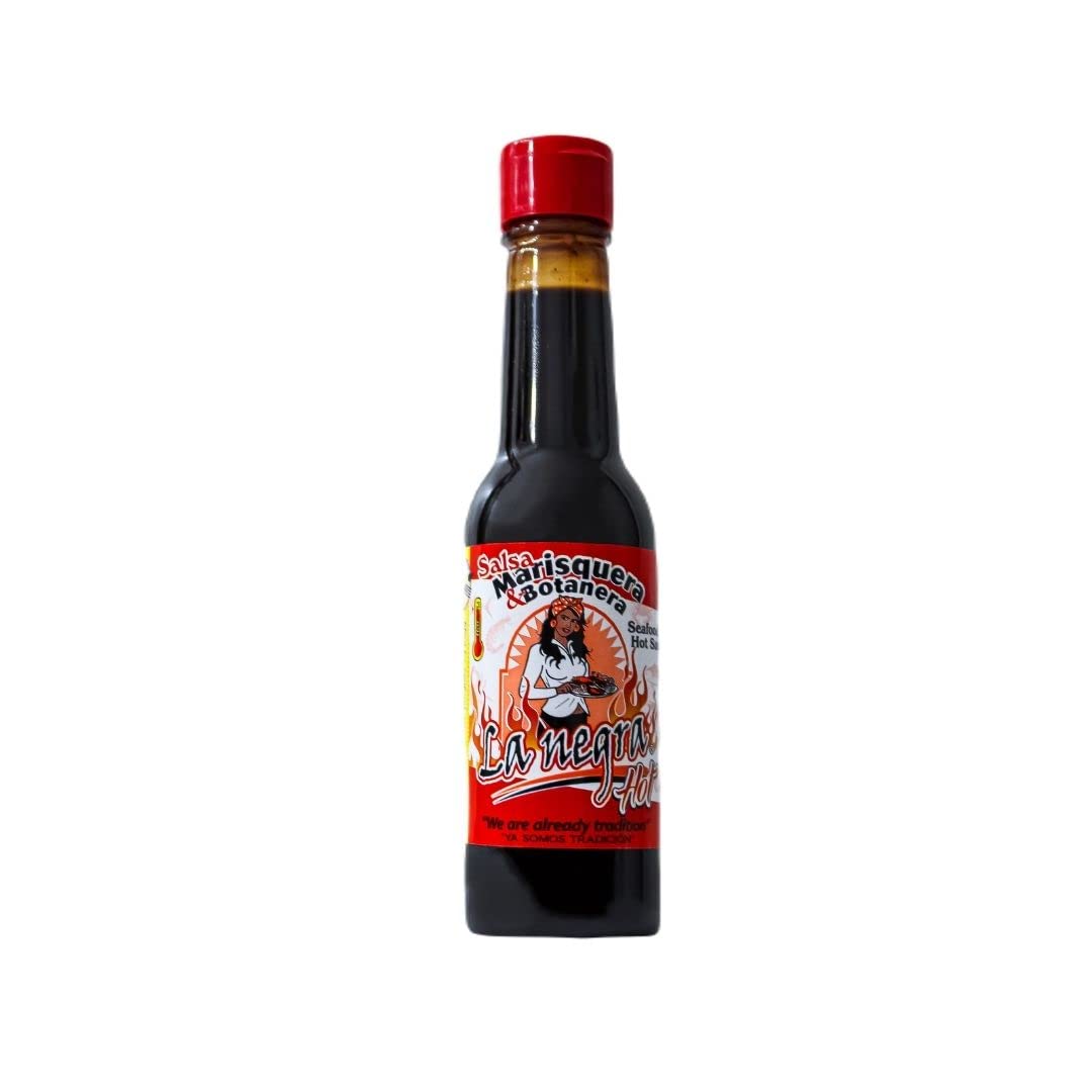 La Negra Hot | Salsa Marisquera & Botanera | (Pack of 1 - 5.4 Oz)