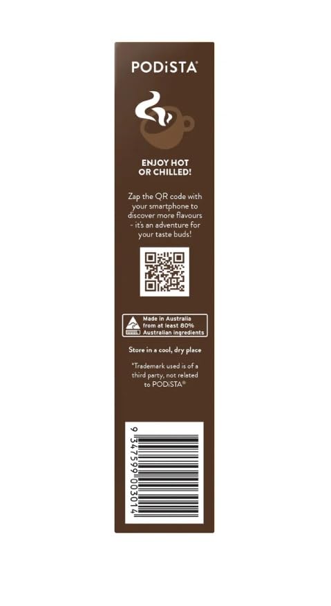 Nespresso Original Line Compatible Capsules Hot Chocolate Hot Cocoa Pods - Smooth & Creamy - 20 Pod Package