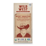 Wild West Chocolate, Most Wanted, 70% Cacao Dark Chocolate with Almonds & Sea Salt, 1 Count, 2.3oz each