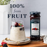 St. Dalfour Four Fruits Fruit Spread - 10oz - 100% from Fruit, No Artificial Ingredients, Non-GMO, No Cane Sugars, All Natural, Made in France