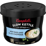 Campbell's Slow Kettle Style New England Clam Chowder, 15.5 oz. Tub
