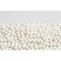 Shimmer White Pearl Sugar Candy Beads 2 Pound