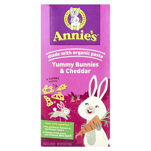Annie's Homegrown, Bunny Shape Pasta & Cheese, 6 Ounce