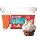Bakerpan Premium Rolled Ivory Fondant for Cake Decorating - 1 Pound, Vanilla Flavor