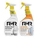 RMR Bathroom Breakthrough Bundle - Tub & Tile Cleaner + Xtreme Soap Scum Remover, 2-Step Deep Clean System for Shower, Tub, Tile, Grout, & Glass