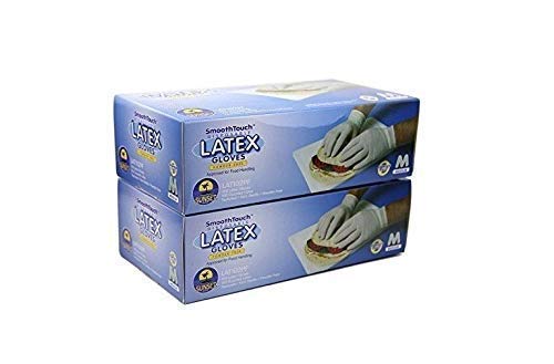 Sunset: Latex Gloves Size Medium