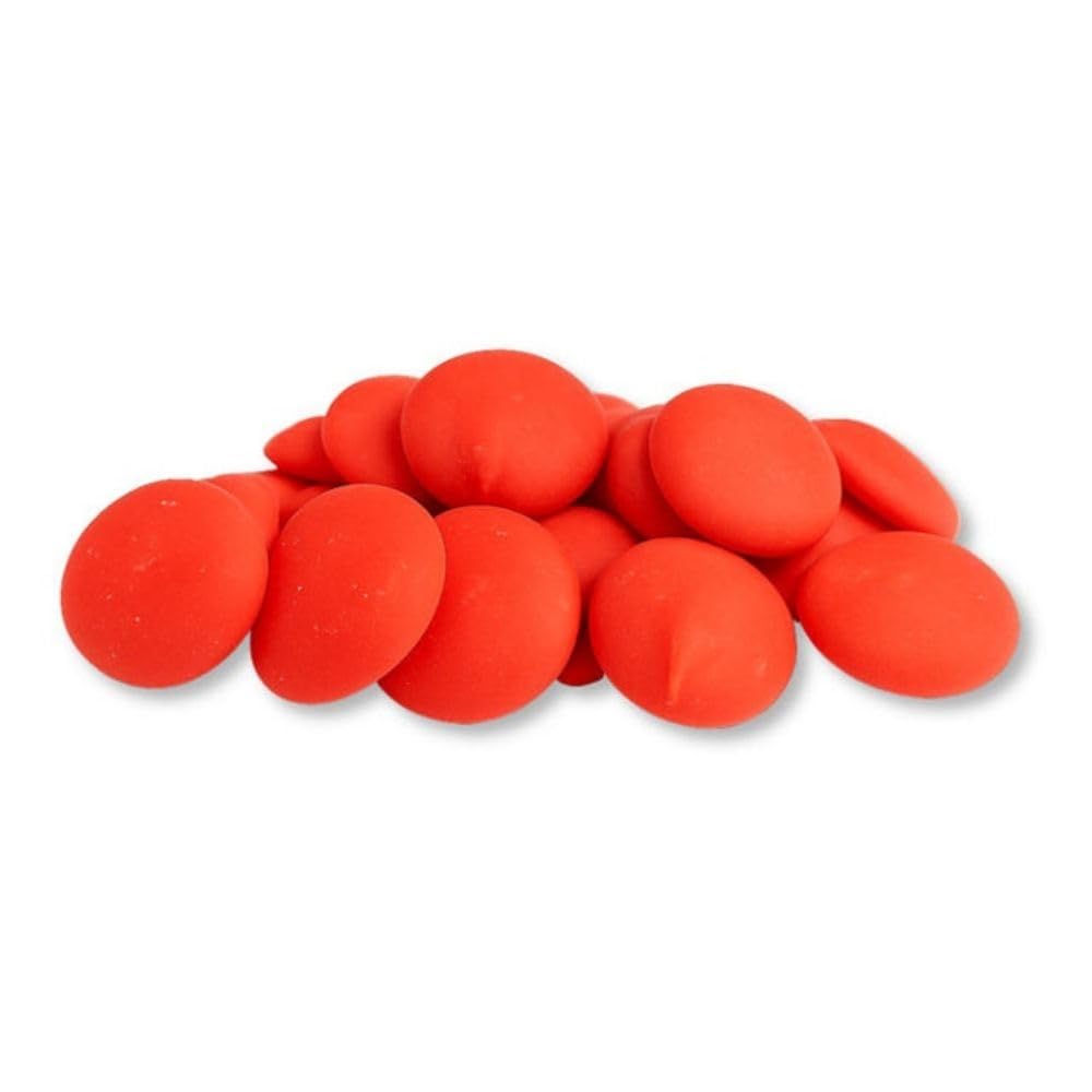 Red Vanilla Flavored Candy Melts Wafers for Baking and Decorating Bulk Bag - 5 lb (Approx. 900 pieces)