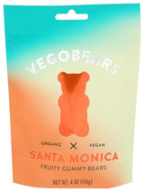 Vegobears, Fruity Gummy Bears, 4 Ounce