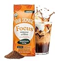 Four Sigmatic Organic Focus Mushroom Ground Coffee | Dark Roast, Organic Coffee with Lion's Mane & Chaga Mushroom for Mental Clarity & Energy Support