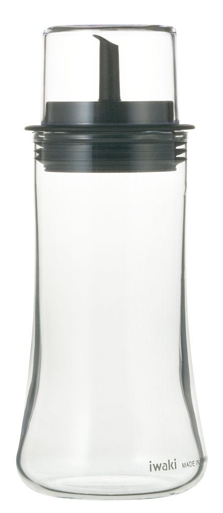 iwaki AGC KT5032-BK Techno-Glass, Heat-resistant Glass, For Soy Sauce, For Soy Sauce, 5.3 fl oz (160 ml), Spill Resistant, Condiment Container