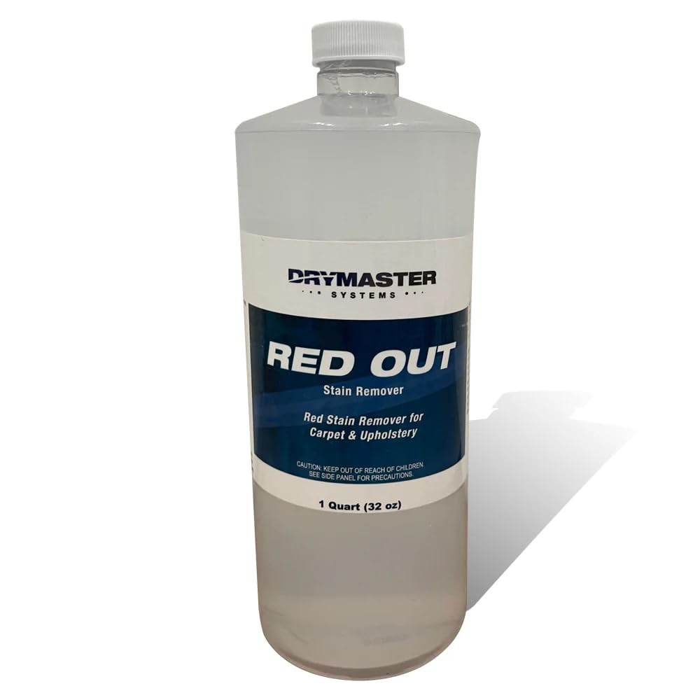 Drymaster Systems Red Out Carpet & Upholstery Food and Drinks Dye Stain Remover, 1 Quart