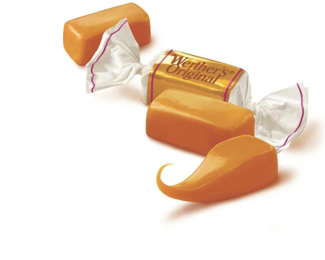 WERTHERS' ORIGINAL | SOFT CARAMELS Candies | 2 Pack, 2.22-oz. Bags, SameDay Shipping offers Free Pen