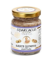 Spartacus White Olympus Truffle Sauce - Gourmet Truffle Sauce with White Truffle - Premium Sauce & Seasoning for Pasta, Meat, Potatoes & Fine Dining