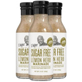 G Hughes Sugar Free Lemon Herb Marinade, Low Carb - 12 Oz (3-Pack)