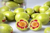 Koppers Pimento Olive Chocolate Almond, 6oz Package, with Melt Protection