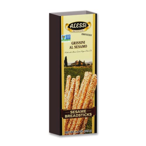 Alessi Sesame Breadsticks Boxes - 4.4 oz - 1pk