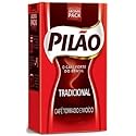 Pilão Roasted and Ground Coffee 8.80 oz | Café Pilão Torrado e Moído 250g (PACK OF 02)