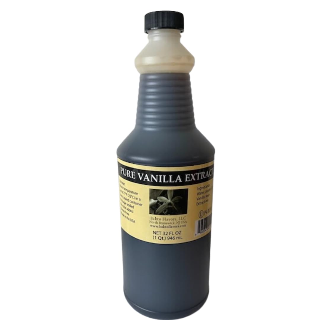Bakto Flavors Pure Vanilla Extract - 32 OZ
