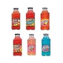 EVAXO LUV BOX - VARIETY , MISTIC , 16 OZ PACK OF 6 , TROPICAL FRUIT PUNCH , KIWI STRAWBERRY ,TROPICAL CARROT , MANGO CARROT , BAHAMA BLUE BERRY