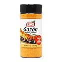 Badia Sazon without Annatto (Achiote), 7 oz - Savory Seasoning Blend for Latin-Inspired Flavors