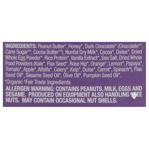 Perfect Bar Organic Mini Double Chocolate Bar 8 Count, 0.88 OZ