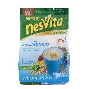 Nesvita, Milk Beverage Mixed with Wholegrain Cereal, Lower Sugar, 364 g (26 g x 14)