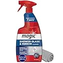 MAGIC Shower Glass and Mirror Cleaner Spray Bundle, Fog & Streak Free, Removes Soap Scum, Rust Stains, Fingerprints, Dirt, and Hard Water, Perfect