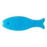 Osakana Fish Kitchen Sponge - Blue - Set of 2-3-Layer Design for Hard-to-Reach Areas in Bottles and Glasses - Made in Japan
