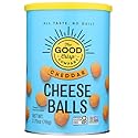 The Good Crisp Company, Cheese Balls Cheddar, 2.75 Ounce
