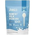 Judee's Gluten Free Non-Fat Dry Milk Powder - Versatile Baking & Cooking Powdered Milk - High-Protein, Calcium-Rich, Gluten-Free - 11.25 Oz