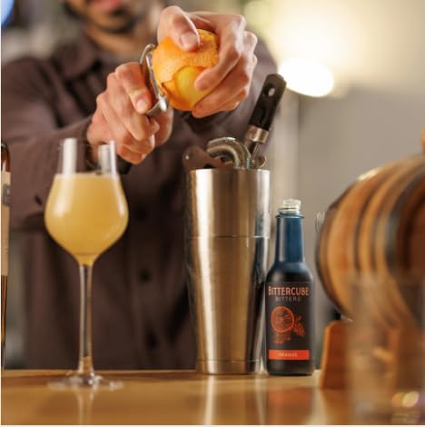 Bittercube Orange Cocktail Bitters - Premium Craft Bright Citrus Bitters for Cocktails (Regular 5 Fl Oz (Pack of 1))