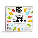 365 by Whole Foods Market, Plant-Based Food Coloring (Red, Yellow, Green & Blue Bottles), GLuten-Free, 0.3 Fl Oz Each, 1.2 Fl Oz Total