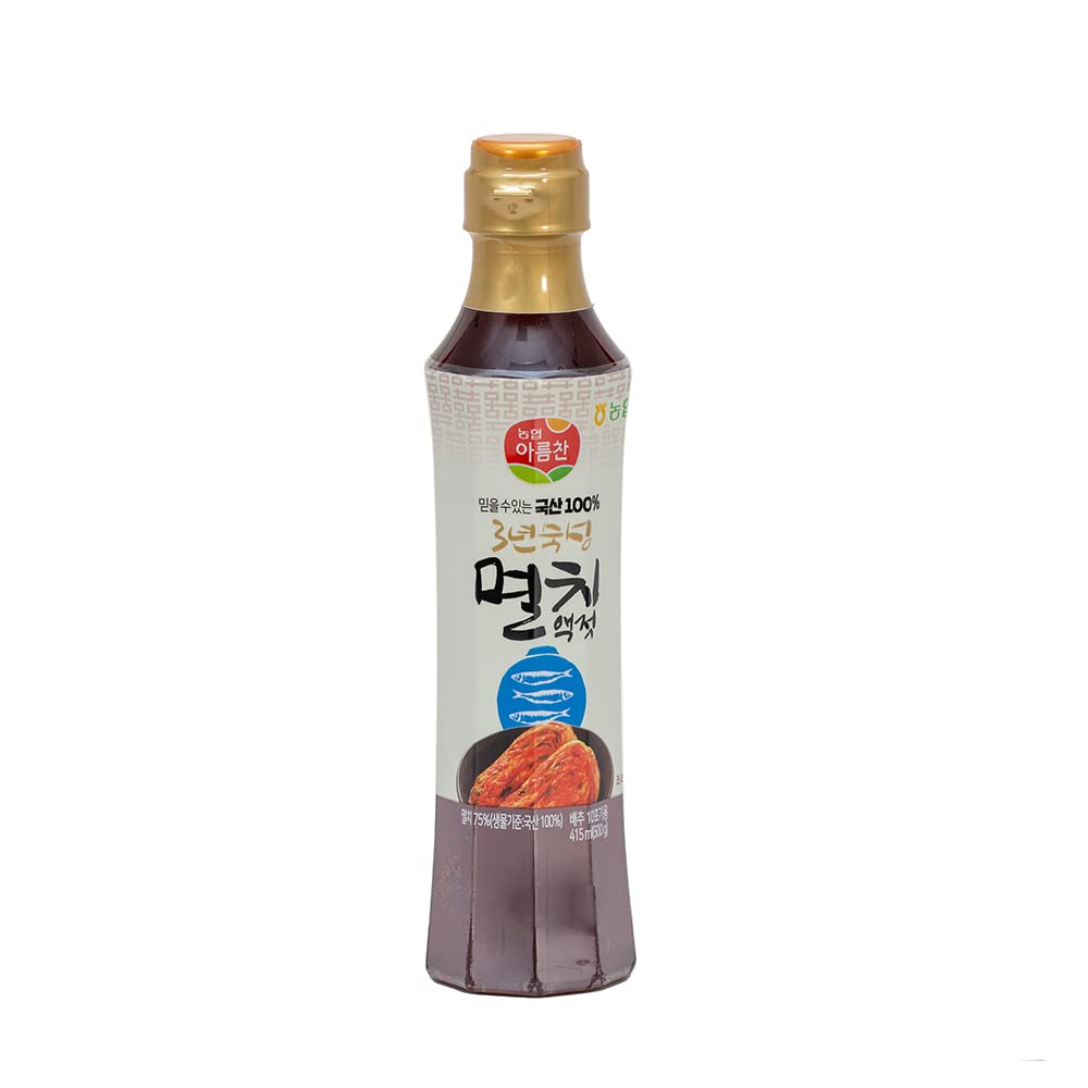 [NongHyup] Fermented Anchovy Fish Sauce, Product of Korea, All Natural, Perfect for Side Dishes, ?? ????, ???? 100% ??? (500g)