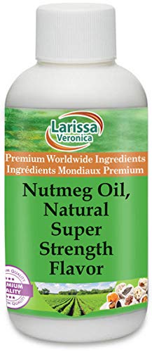 Nutmeg Oil, Natural Super Strength Flavor (4 oz, ZIN: 528558) - 3 Pack