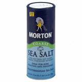 Morton Coarse Sea Salt 17.6 oz (Pack of 12)